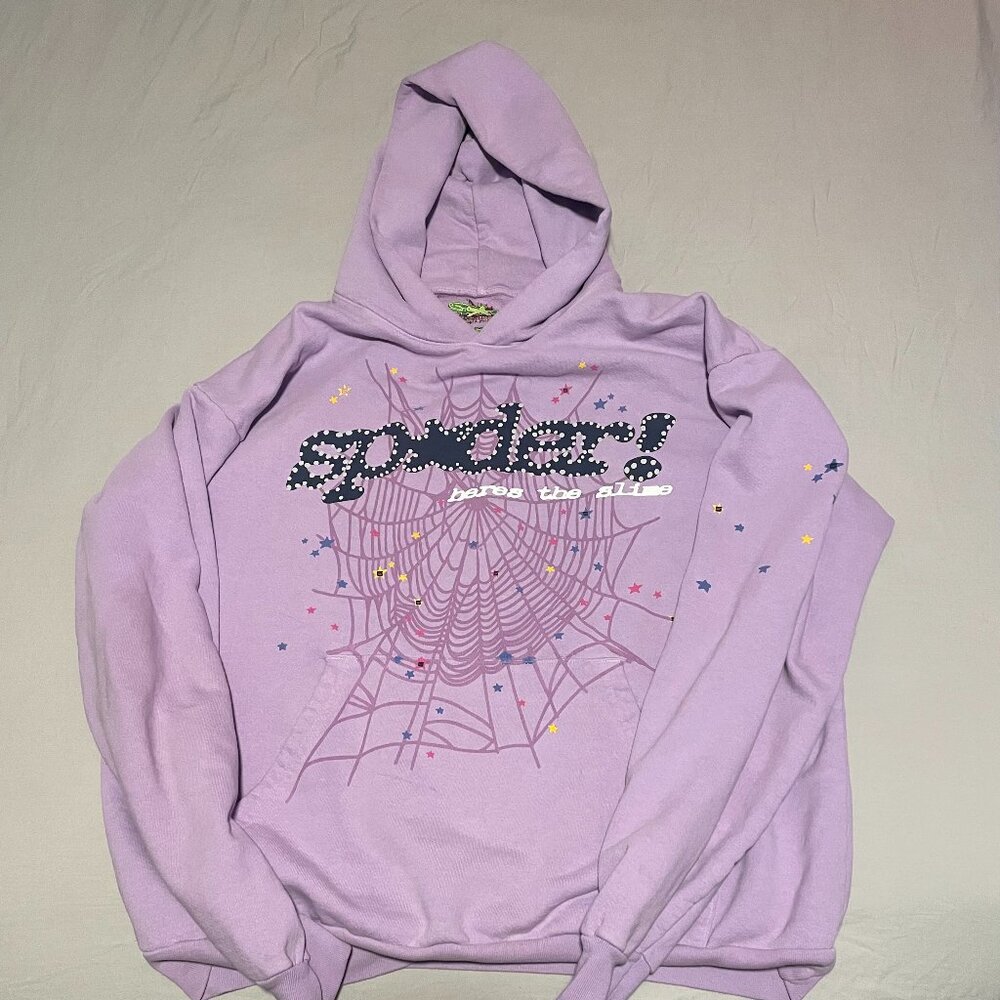 Sp5der Worldwide Hoodie Acai